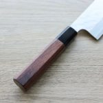 2 二唐刃物 菜切 165mm VG10 磨鎚目