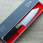 文化 180mm (2) 二唐刃物 文化 180mm SG2粉末HSS鋼 磨鎚目