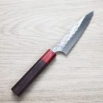 蔬果刀 120 (1) 加藤義實 水波 蔬果刀 120mm<br>SG2粉末HSS鋼