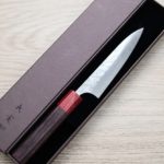 蔬果刀 120 (2) 加藤義實 水波 蔬果刀 120mm<br>SG2粉末HSS鋼