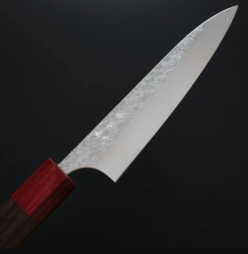 蔬果刀 120 (3) 加藤義實 水波 蔬果刀 120mm<br>SG2粉末HSS鋼