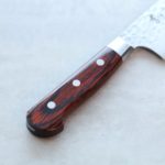 堺孝行 三德 180mm VG10鋼 33層鎚目大馬士革 洋柄