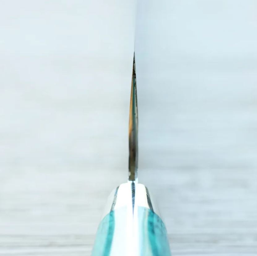 黑崎優 閃光 牛刀 180mm SG2粉末HSS鋼 綠松石洋柄