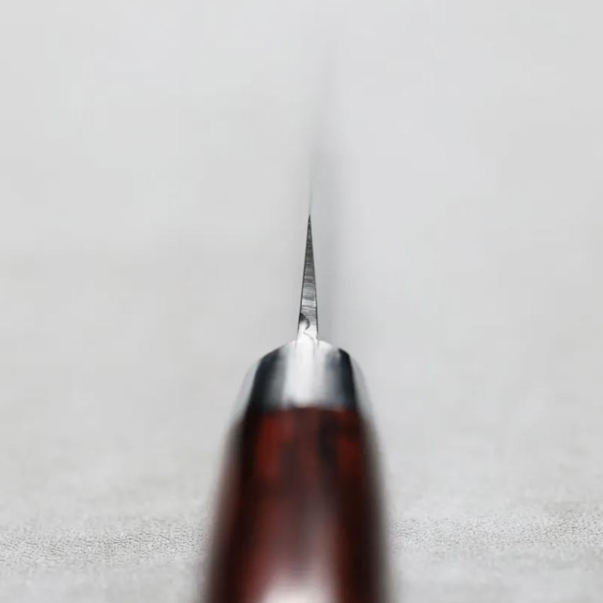 堺孝行 肉刀 210mm VG10鋼 33層鎚目 大馬士革 洋柄