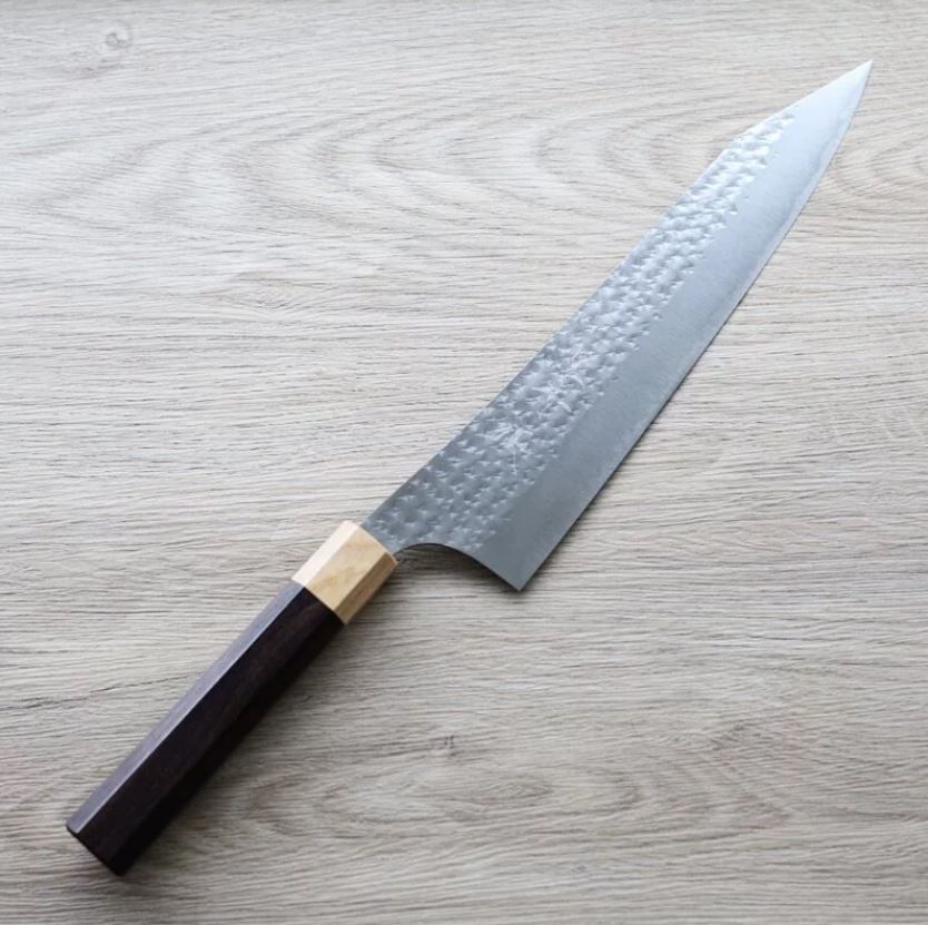 擷取 黑崎優 閃光銳 牛刀 240mm SG2粉末HSS鋼