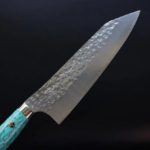 黑崎優 閃光 文化刀 165mm SG2粉末HSS鋼 綠松石洋柄