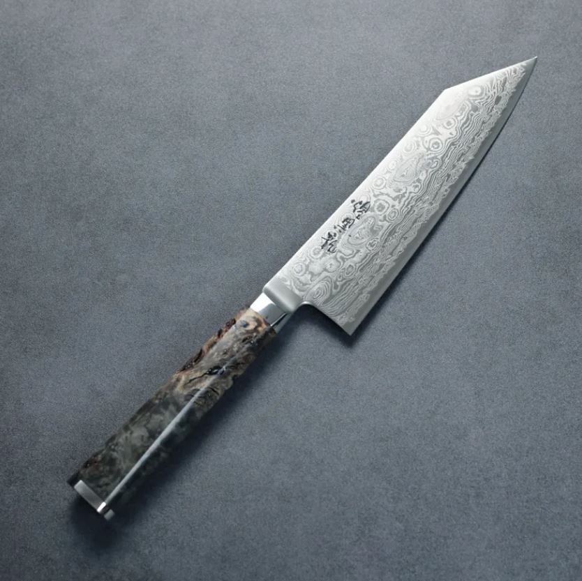 擷取 龍泉刃物 煌黑龍 文化 170mm SG2 99層鎳染大馬士革