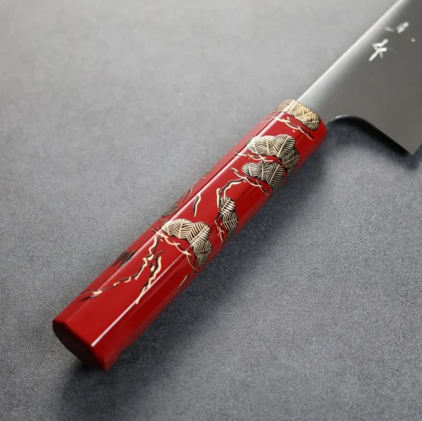 2 小林包丁 牛刀 240mm SG2粉末HSS鋼 漆塗柄限定/松竹