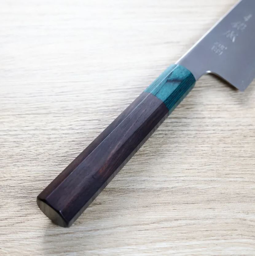 佑成 牛刀 240mm ZDP189粉末HSS鋼/黑檀八角柄