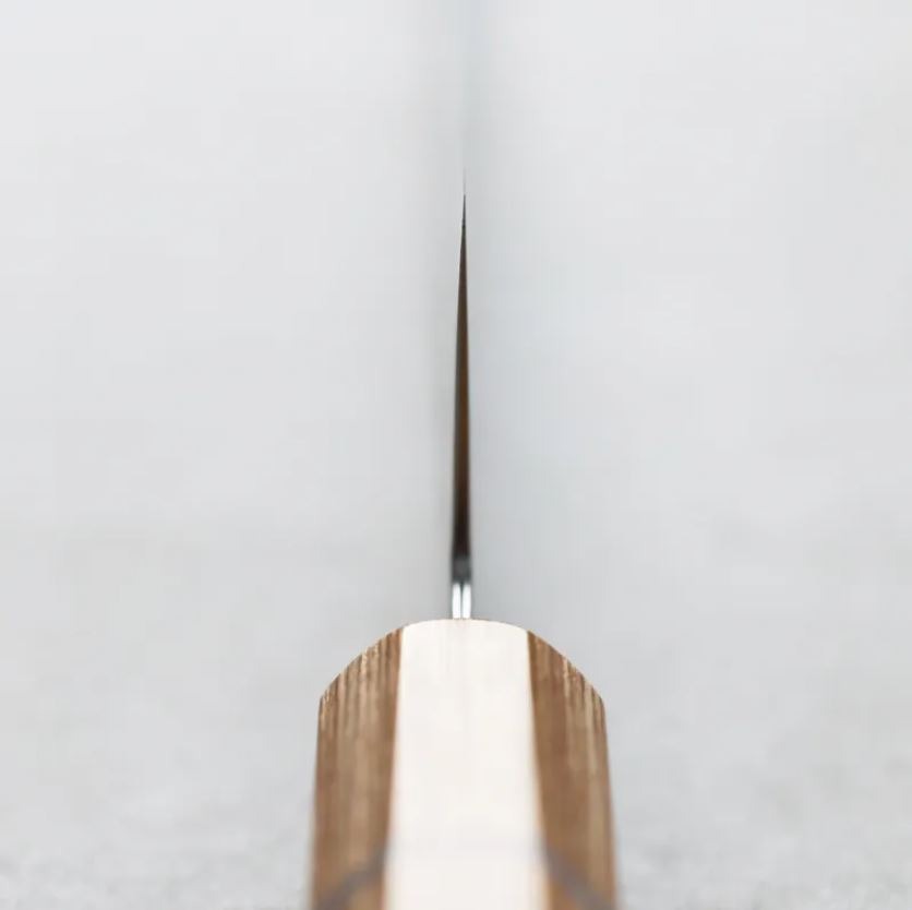 3 関龍作 牛刀 210mm VG10鋼 33層大馬士革 和柄