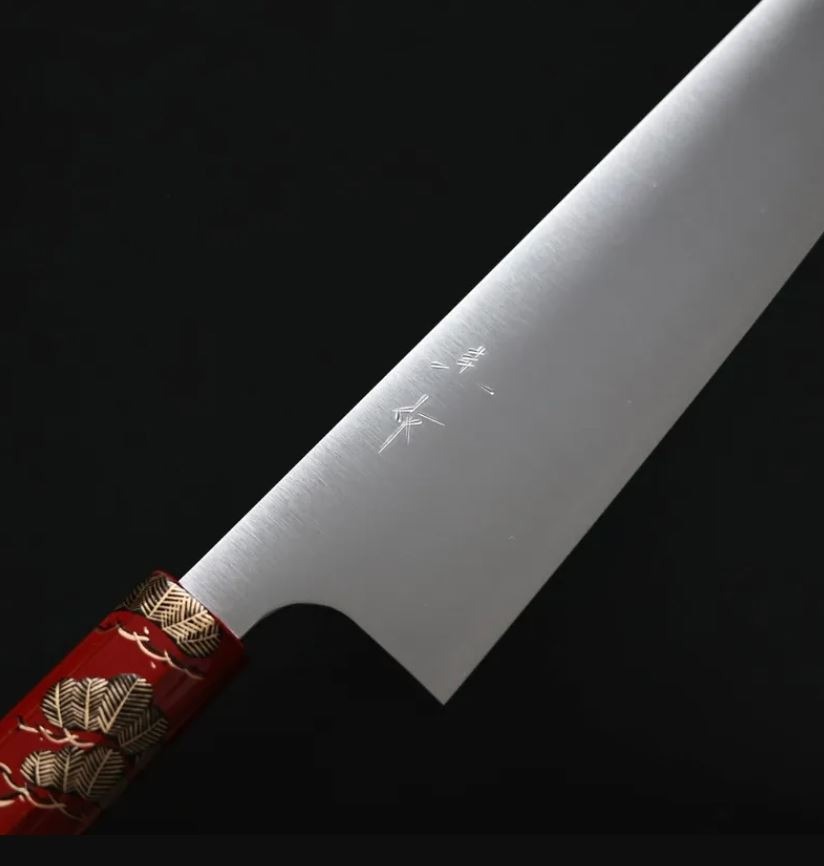 5 小林包丁 牛刀 240mm SG2粉末HSS鋼 漆塗柄限定/松竹