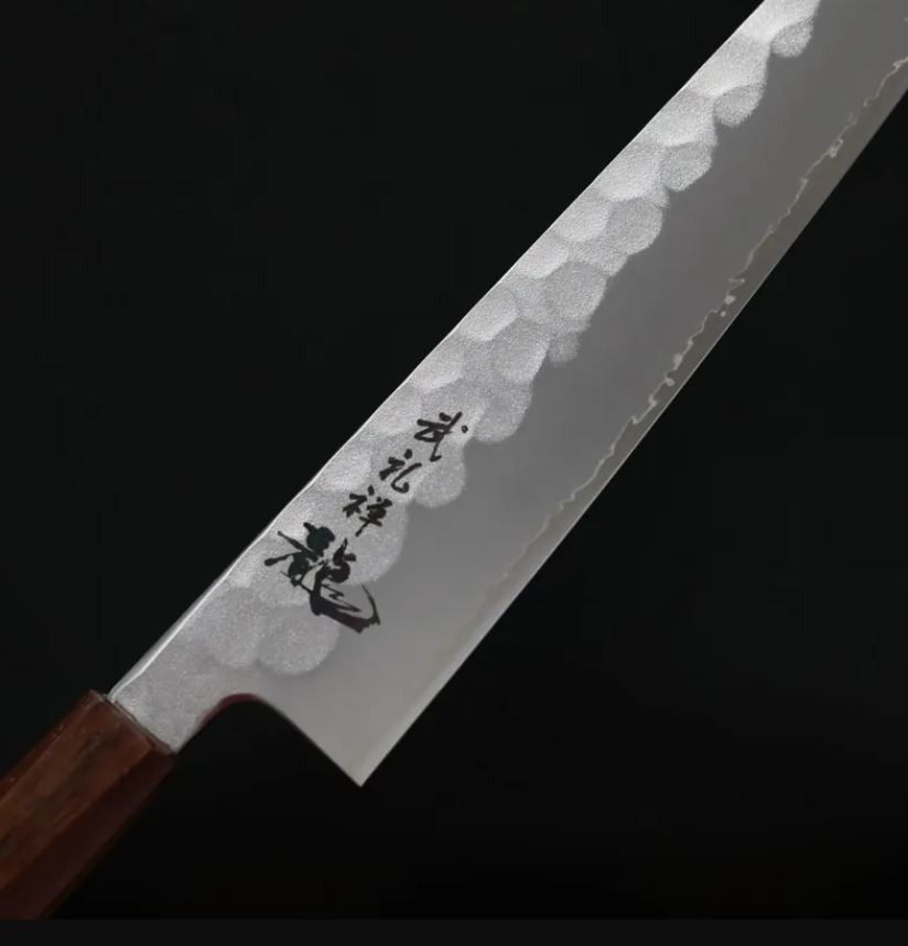 5 龍泉刃物 武禮禪龍 和 <br>牛刀 240mmSG2/本鍛造