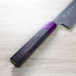 佑成 牛刀 240mm ZDP189粉末HSS鋼/黑檀八角柄