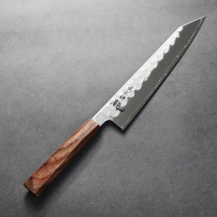 擷取 龍泉刃物 武禮禪龍 和 <br>牛刀 240mmSG2/本鍛造