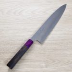 佑成 牛刀 240mm ZDP189粉末HSS鋼/黑檀八角柄
