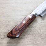 2 增谷訓生 小三德刀 130mm VG1鋼 鎚目