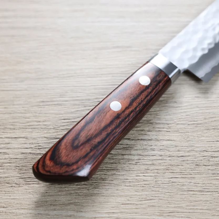 2 增谷訓生 小三德刀 130mm VG1鋼 鎚目