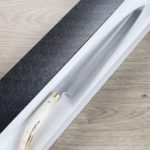 2 佐治武士 柳刃 300mm 銀三鋼 鹿角柄