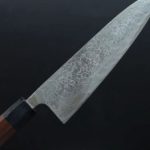 4 佐治武士 牛刀 180mm SG2粉末HSS鋼 鑽石大馬士革