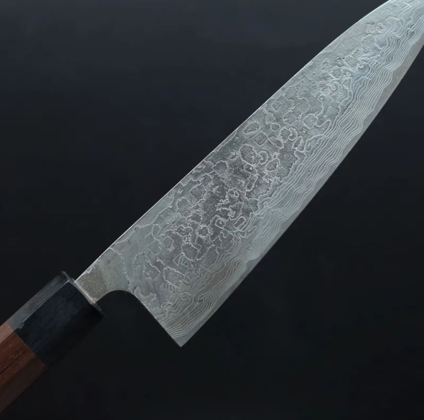 4 佐治武士 牛刀 180mm SG2粉末HSS鋼 鑽石大馬士革