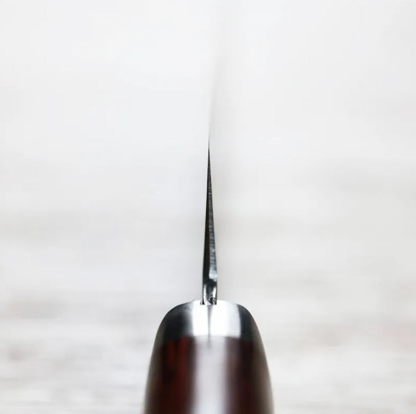 4 增谷訓生 小三德刀 130mm VG1鋼 鎚目