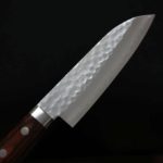 5 增谷訓生 小三德刀 130mm VG1鋼 鎚目