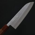 5 增谷訓生 三德刀 170mm VG1鋼 鎚目 和柄