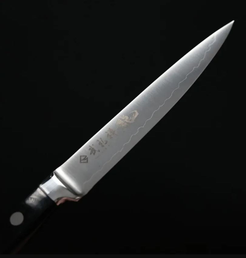 龍泉刃物 武禮禪龍 Fluting 110mm SG2/本鍛造