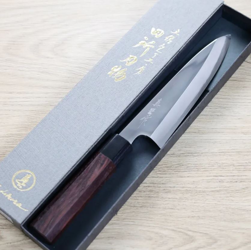 田所真琴 原創出刃 165mm 銀三鋼 鏡面