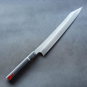 二唐刃物　本焼　白一鋼　柳　300 切付柳刃-300mm-白一鋼-1-