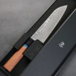 改 三德 175mm VG10 (2) 龍泉刃物 梵天雲龍 改 三德 175mm VG10 63層鎳染大馬士革/本鍛造