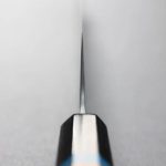 改 三德 175mm VG10 (4) 龍泉刃物 梵天雲龍 改 三德 175mm VG10 63層鎳染大馬士革/本鍛造