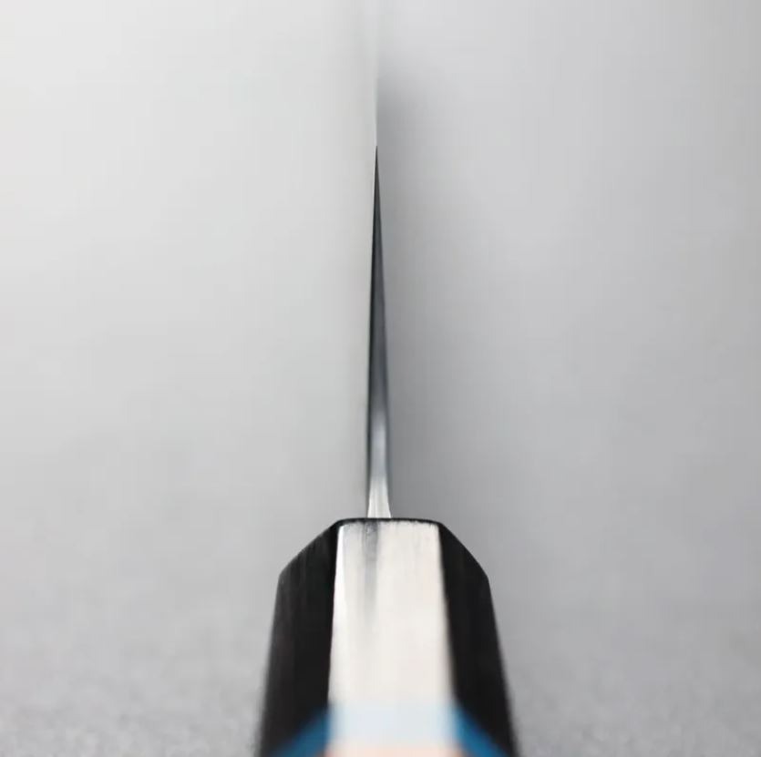 改 三德 175mm VG10 (4) 龍泉刃物 梵天雲龍 改 三德 175mm VG10 63層鎳染大馬士革/本鍛造