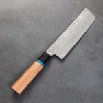 改 菜切 165mm VG10 (6) 龍泉刃物 梵天雲龍 改 菜切 165mm VG10 63層鎳染大馬士革/本鍛造