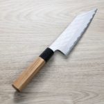 文化 170mm VG10鋼 (1) 二唐刃物 文化 170mm VG10鋼 磨鎚目