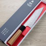 文化 170mm VG10鋼 (2) 二唐刃物 文化 170mm VG10鋼 磨鎚目