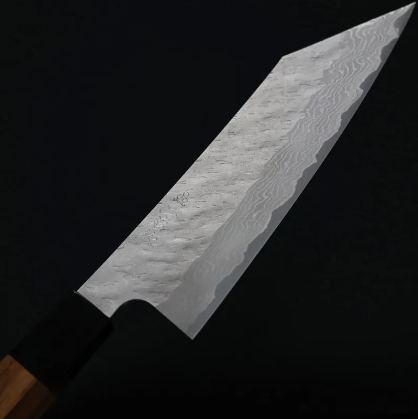 文化 170mm VG10鋼 (3) 二唐刃物 文化 170mm VG10鋼 磨鎚目