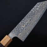 文化刀 165mm (5) 佐治武士 文化刀 165mm VG10W鋼 黑金大馬士革/紫檀柄