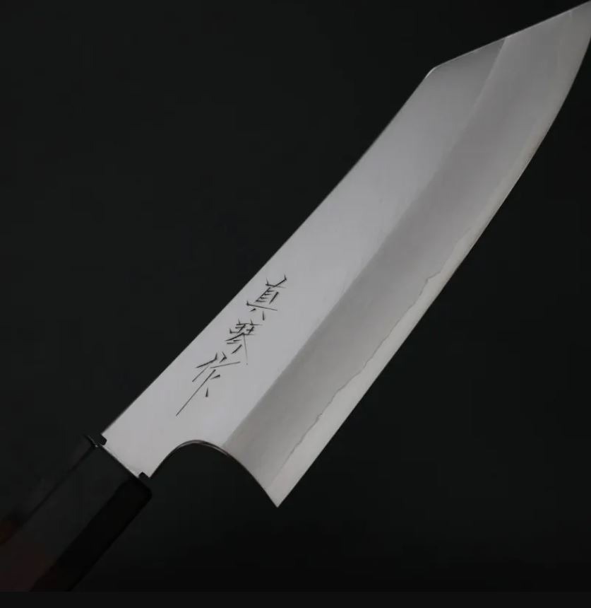 田所真琴 曲背切付三德刀 170mm 銀三鋼