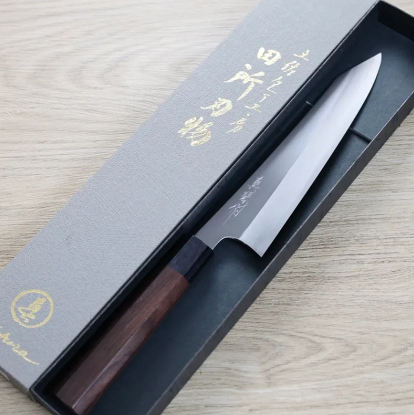 田所真琴 曲背切付牛刀 210mm 銀三鋼
