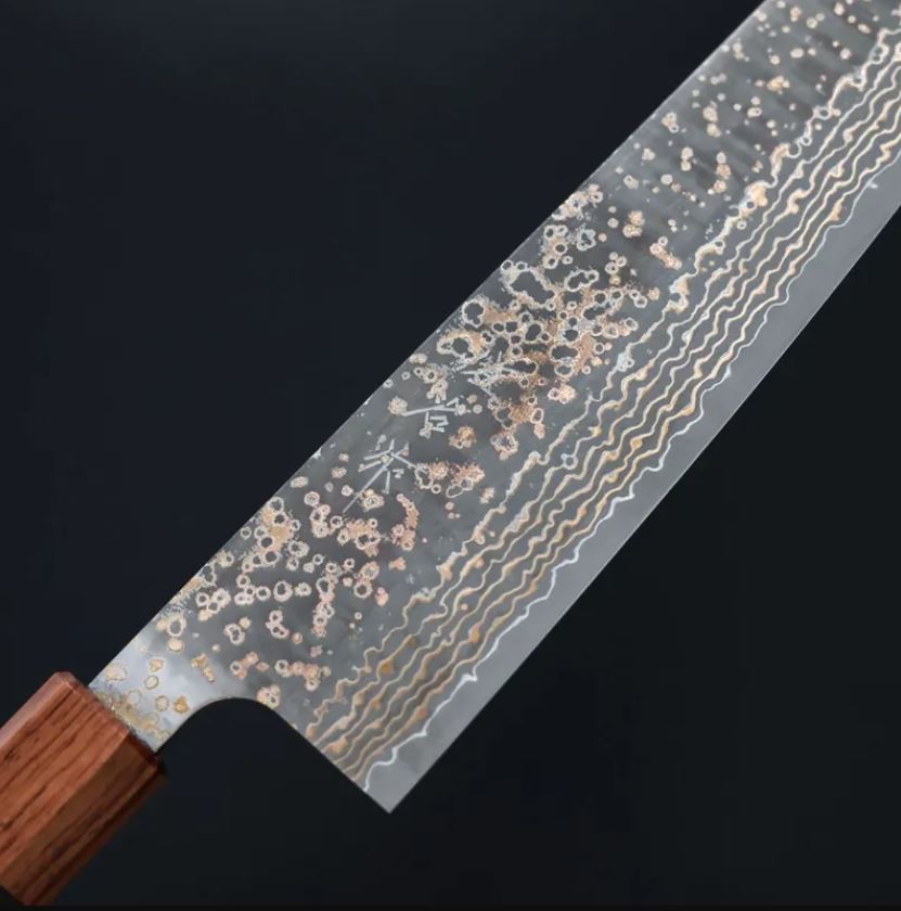 牛刀 240mm (4) 佐治武士 牛刀 240mm VG10W鋼 黑金大馬士革