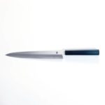 白紙鋼 左手付鞘 (1) 藍包丁 柳刃 240mm 白紙鋼 左手/付鞘