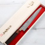 筋引 270mm (2) 佐治武士 筋引 270mm VG10W鋼 黑金大馬士革