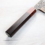 菜切 165mm (2) 佐治武士 菜切 165mm VG10W鋼 黑金大馬士革