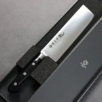 菜切 165mm SG2本鍛造 (2) 龍泉刃物 武禮禪龍 菜切 165mm SG2/本鍛造