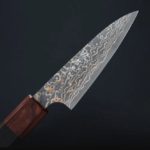 蔬果刀 90mm (5) 佐治武士 蔬果刀 90mm VG1W0鋼 黑金大馬士革