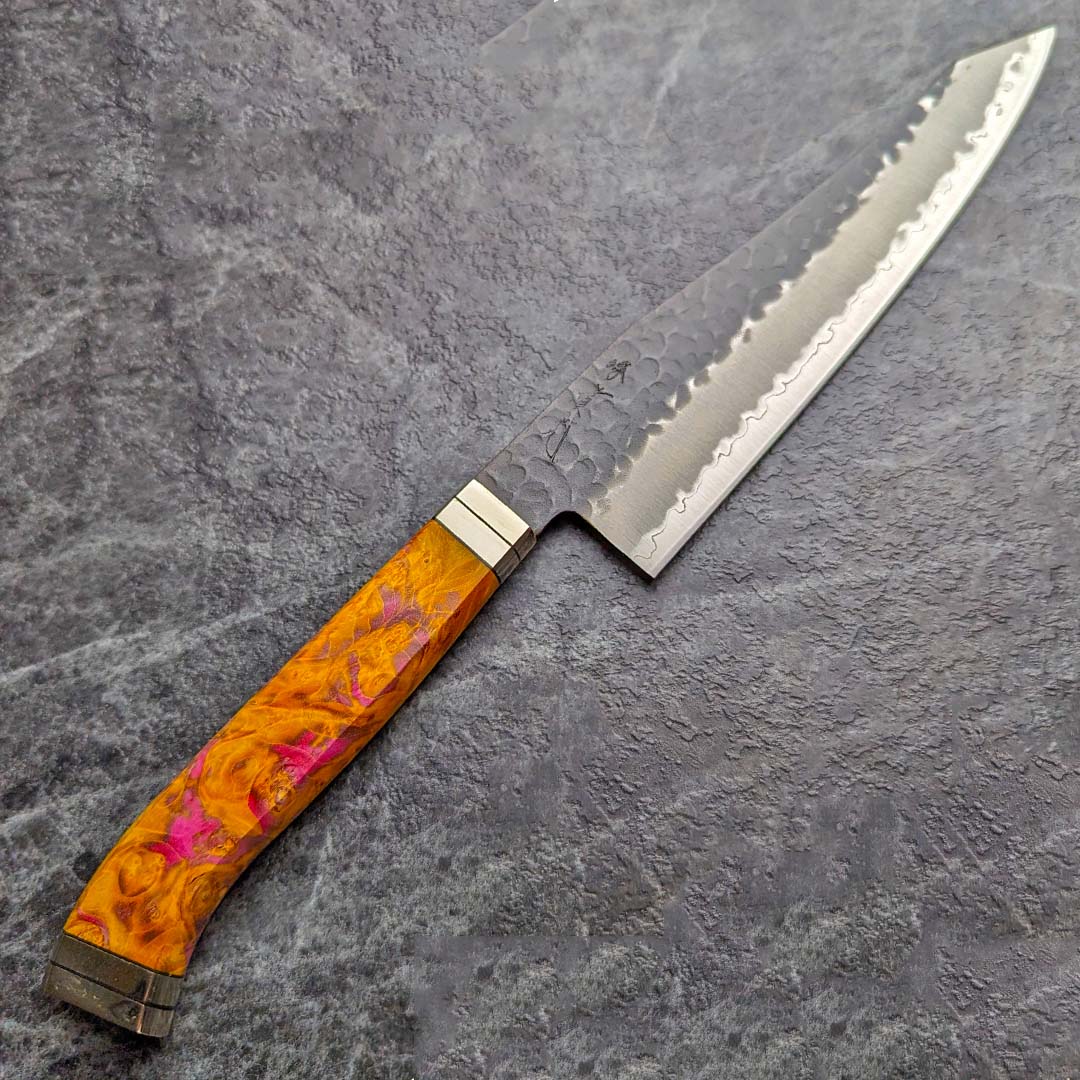 堺 寛光 AZT1906 堺實光 紋鍛 薄刃庖丁(片刃/24cm) 堺 寛光 AZT1906 堺實光 紋鍛 薄刃庖丁(片刃⁄24cm)