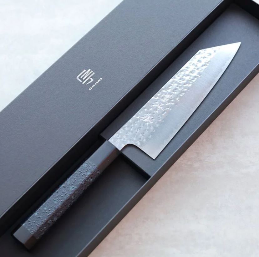 1 藍包丁 閃光藍天目 文化刀 165mm SG2鋼