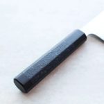 8 藍包丁 閃光藍天目 文化刀 165mm SG2鋼