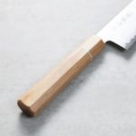 切付牛刀 180mm VG10鋼 33層大馬士革 和柄 (3) 関龍作 切付牛刀 180mm VG10鋼 33層大馬士革 和柄